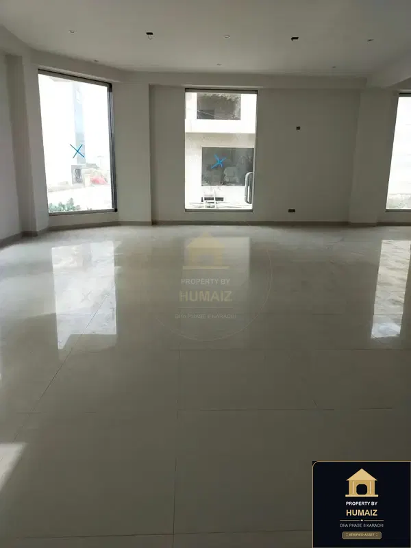 200 Sq. Yd. Commercial Building (Basement, Unit 1) on Al-Murtaza Commercial For Rent in DHA Phase 8 Karachi — Property by Humaiz Architectural Asset