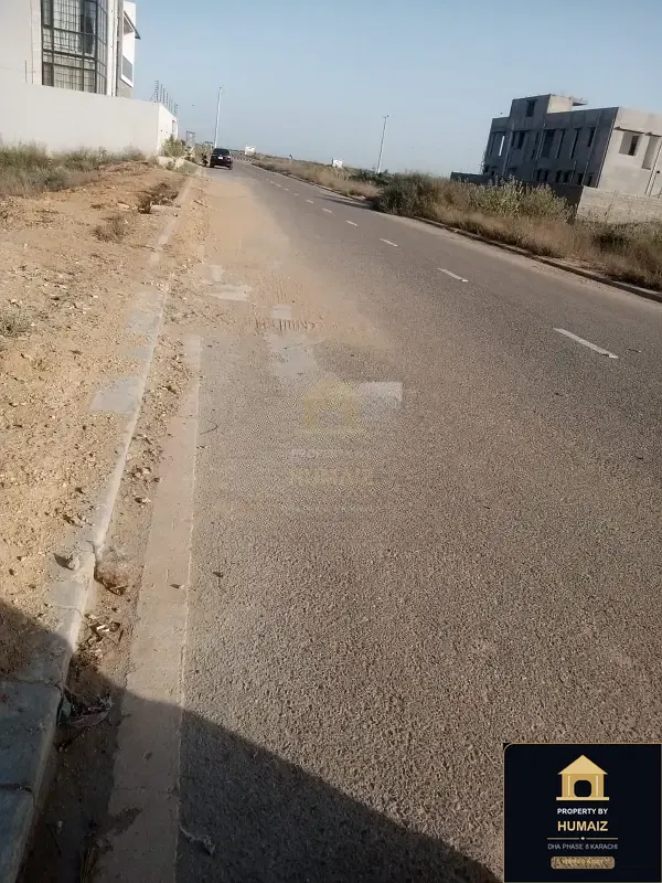 500 Sq. Yd. Residential Plot (Corner, Parcel 9) in Zone C For Sale in DHA Phase 8 Karachi — Property by Humaiz Architectural Asset