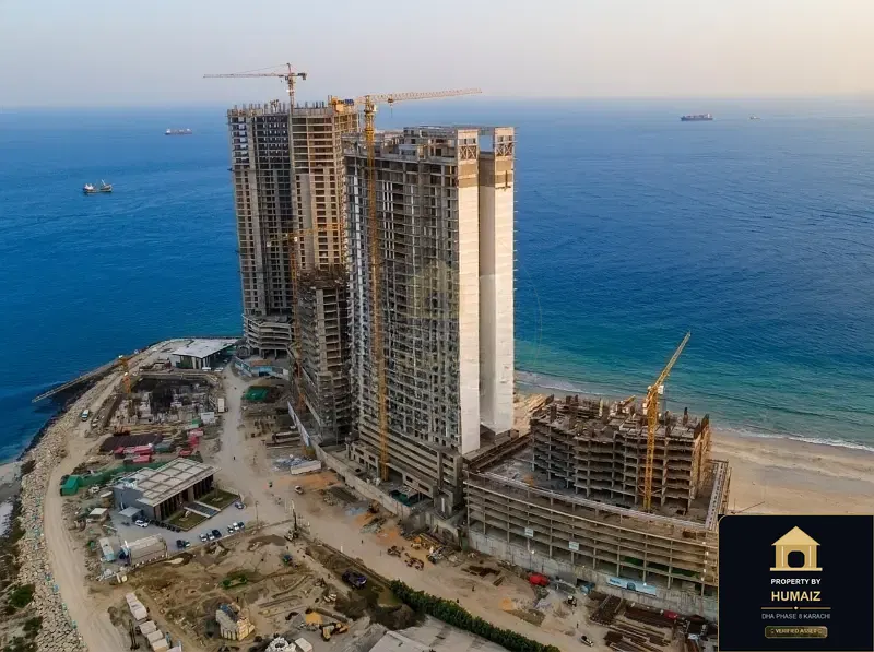 1-Bedroom Luxury Apartment (Private Pool, 1 Bath, Suite 20) at Tower A For Sale in DHA Phase 8 Karachi — Photograph 10