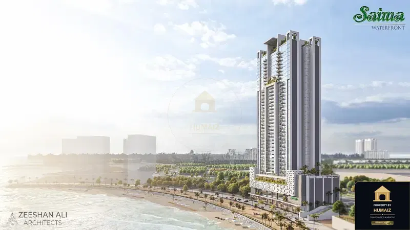 1-Bedroom Luxury Apartment (Private Pool, 1 Bath, Suite 13) at Tower A For Sale in DHA Phase 8 Karachi — Photograph 3