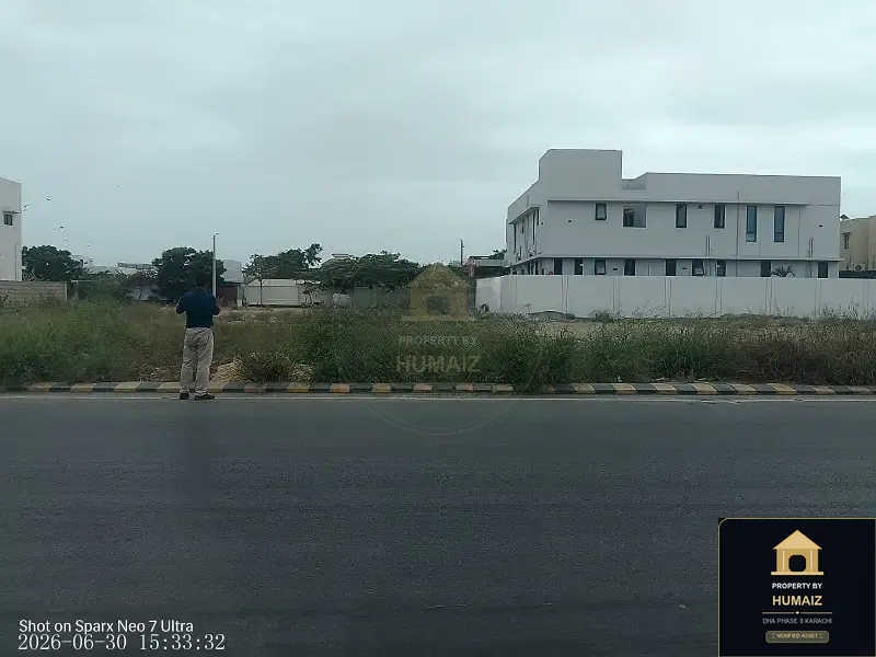 600 Sq. Yd. Residential Plot (Parcel 5) in DHA Phase 8 For Sale in DHA Phase 8 Karachi — Photograph 4
