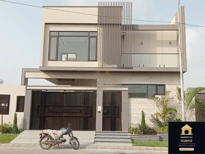 500 Sq. Yd. 5-Bedroom Luxury Villa (Private Pool, 6 Bath, Residence 6) in Khayaban-e-Faisal For Sale in DHA Phase 8 Karachi — Property by Humaiz Architectural Asset