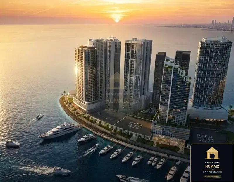 1-Bed Luxury Penthouse (Sea Facing, 1 Bath, Suite 8) at HMR Waterfront For Sale in DHA Phase 8 Karachi — Photograph 3