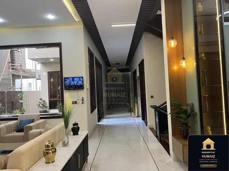 500 Sq. Yd. 6-Bedroom Luxury Villa (Private Pool, 6 Bath, Residence 4) at Creek Vistas For Sale in DHA Phase 8 Karachi — Photograph 47