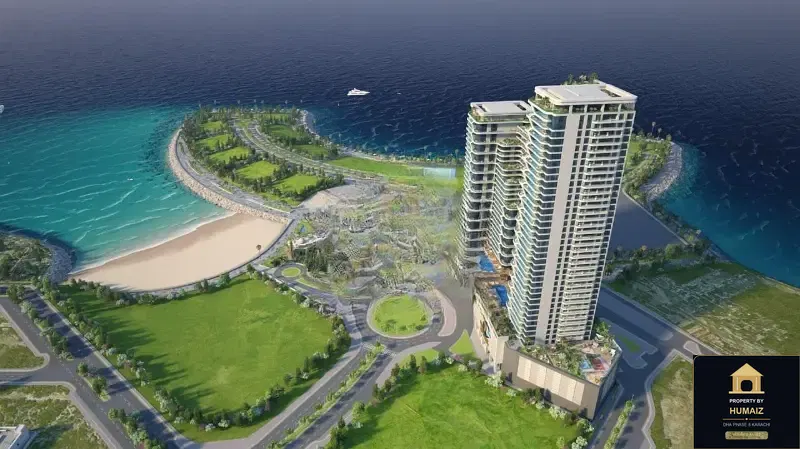3-Bedroom Luxury Apartment (Sea Facing, 3 Bath, Suite 9) at HMR Waterfront For Sale in DHA Phase 8 Karachi — Photograph 2