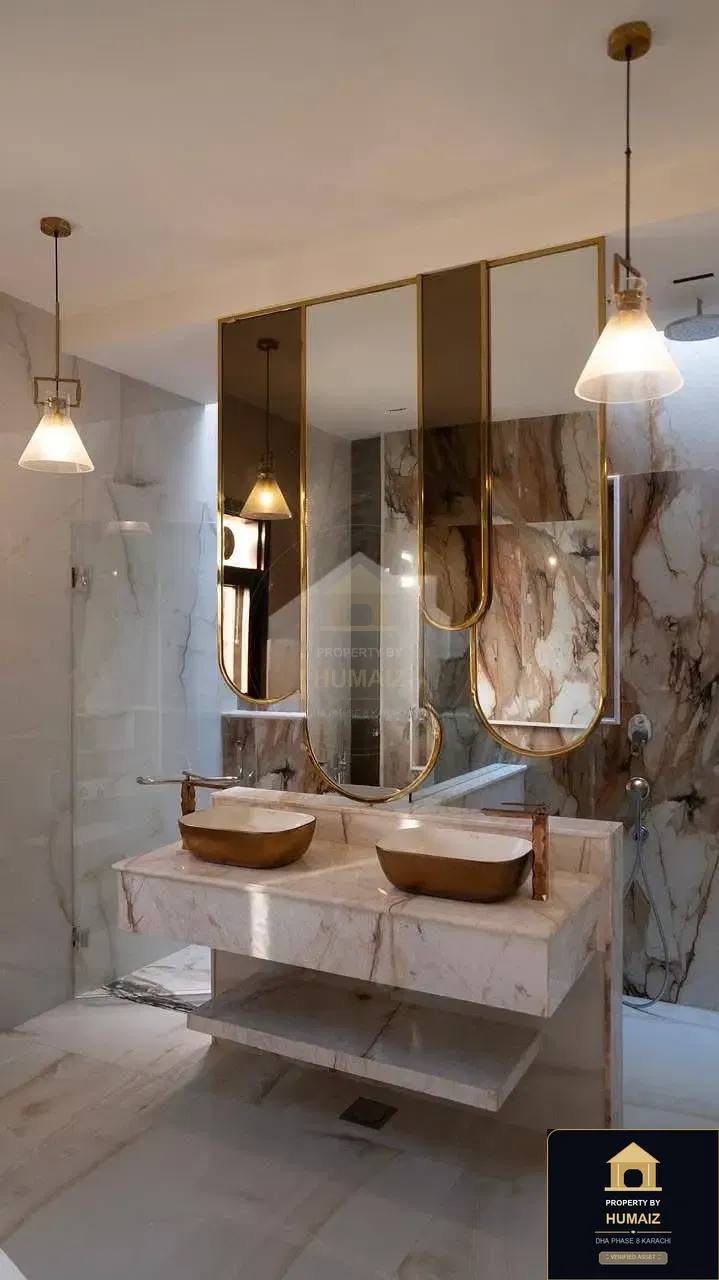 1,000 Sq. Yd. 6-Bedroom Luxury Villa (Private Pool, 6 Bath, Residence 13) in Zone A For Sale in DHA Phase 8 Karachi — Photograph 17