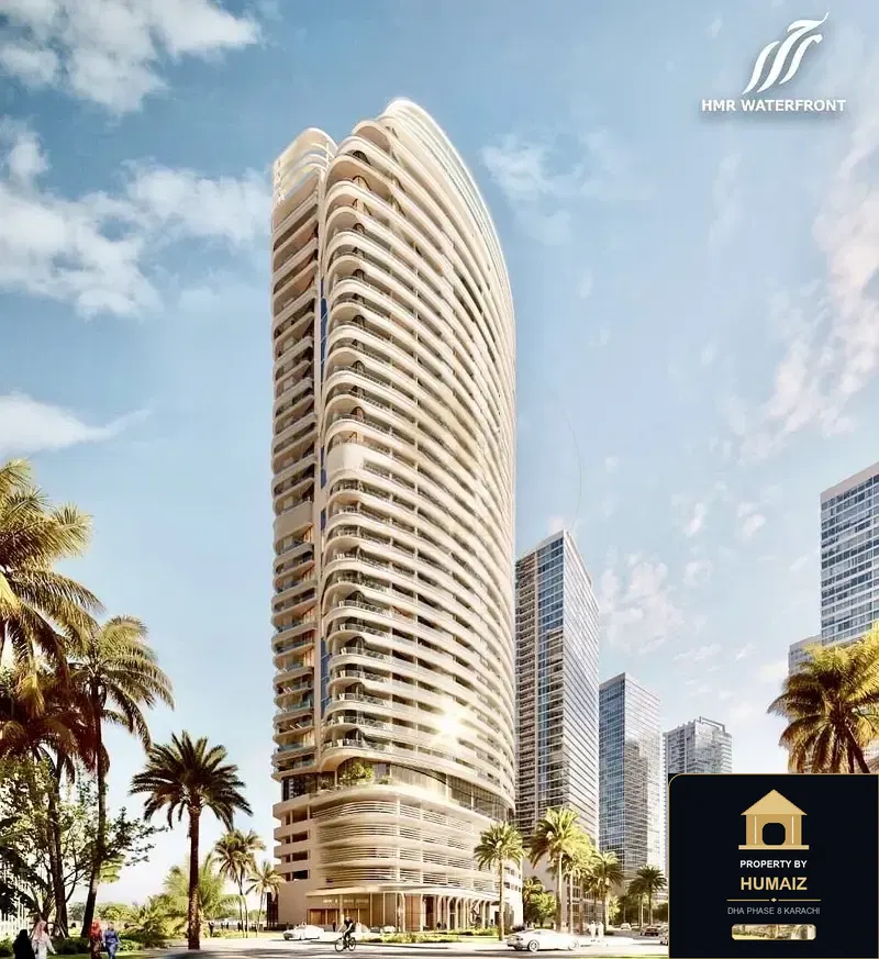 3-Bedroom Luxury Apartment at Tower D For Sale in DHA Phase 8 Karachi — Property by Humaiz Architectural Asset
