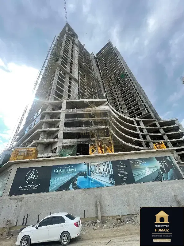 3-Bedroom Luxury Apartment (Sea Facing, 5 Bath, Suite 28) at HMR Waterfront For Sale in DHA Phase 8 Karachi — Property by Humaiz Architectural Asset