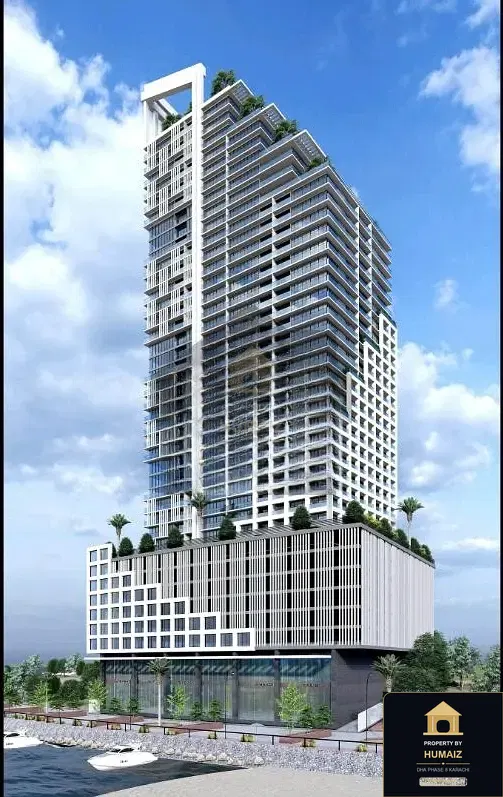 2-Bedroom Luxury Apartment (2 Bath, Suite 98) at HMR Waterfront For Sale in DHA Phase 8 Karachi — Photograph 6