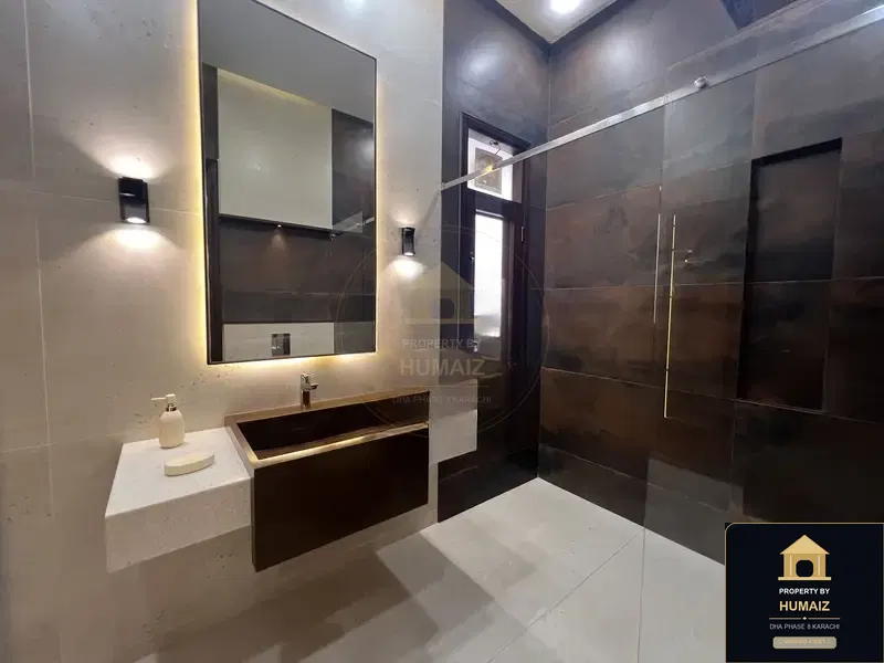 500 Sq. Yd. 6-Bedroom Luxury Villa (Private Pool, 6 Bath, Residence 4) at Creek Vistas For Sale in DHA Phase 8 Karachi — Photograph 45