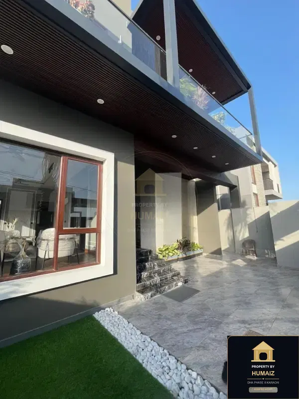 500 Sq. Yd. 6-Bedroom Luxury Villa (West Open, 7 Bath, Residence 1) in Khayaban-e-Shujaat For Sale in DHA Phase 8 Karachi — Photograph 3