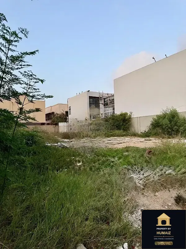 500 Sq. Yd. Residential Plot (Corner, Parcel 37) in Zone E For Sale in DHA Phase 8 Karachi — Property by Humaiz Architectural Asset