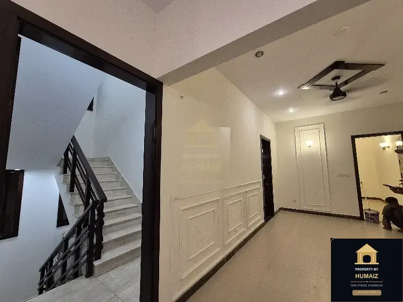 500 Sq. Yd. 5-Bedroom Luxury Villa (Brand New, 3 Bath, Residence 2) on Qasim Street For Sale in DHA Phase 8 Karachi — Property by Humaiz Architectural Asset