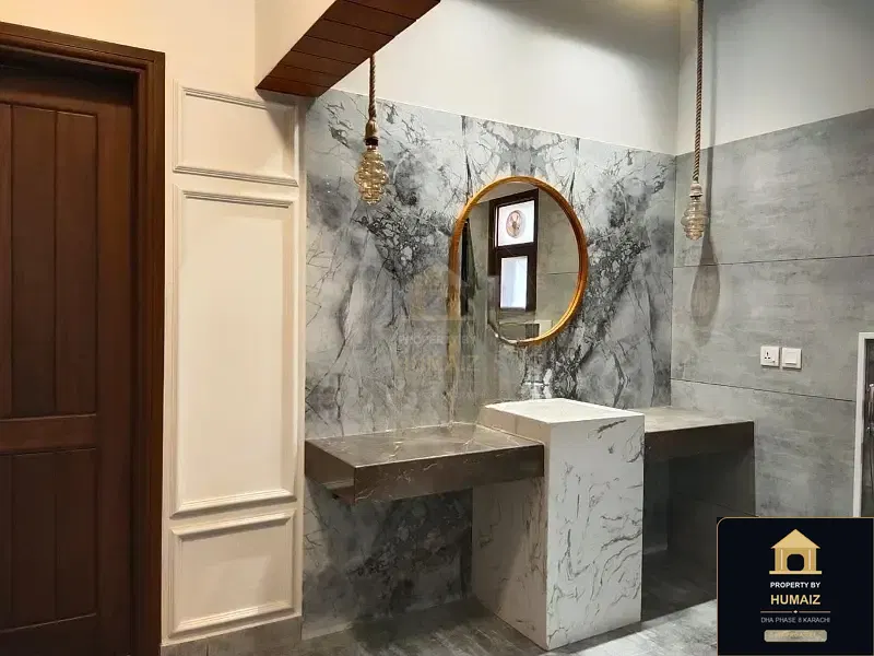 500 Sq. Yd. 6-Bedroom Luxury Villa (Basement, 6 Bath, Residence 2) in DHA Phase 8 For Rent in DHA Phase 8 Karachi — Photograph 14