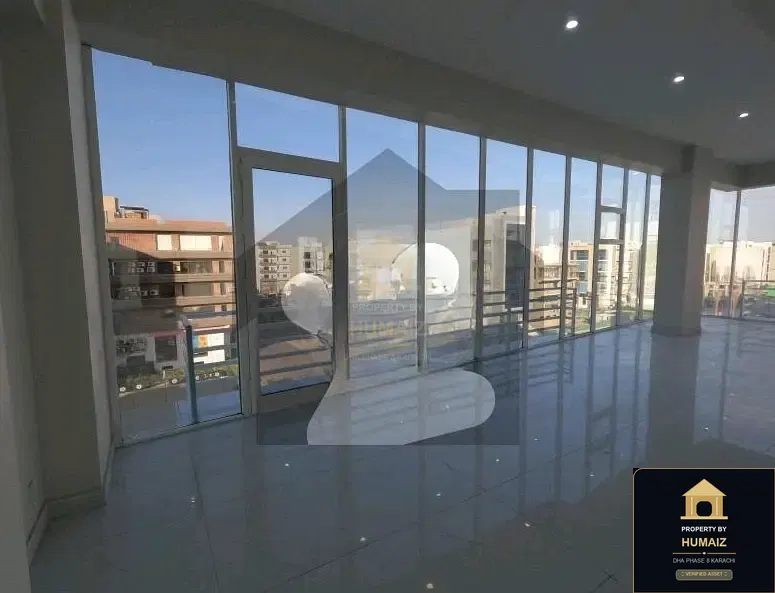 233 Sq. Yd. Corporate Office Space (Corner, Unit 2) on Al-Murtaza Commercial For Rent in DHA Phase 8 Karachi — Property by Humaiz Architectural Asset