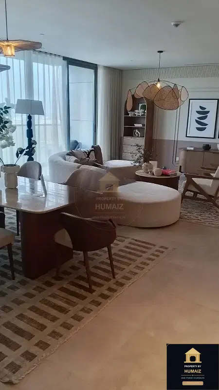 3-Bedroom Luxury Apartment (Private Pool, 3 Bath, Suite 46) at The Views For Sale in DHA Phase 8 Karachi — Photograph 3