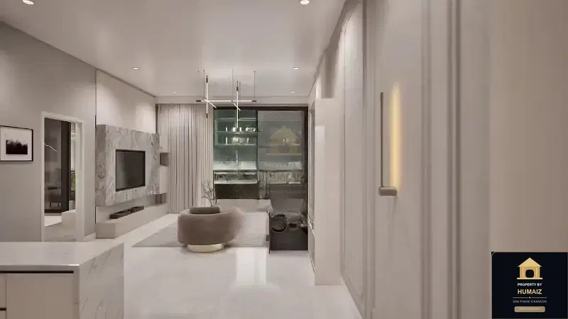3-Bedroom Luxury Apartment (Sea Facing, 3 Bath, Suite 45) at HMR Waterfront For Sale in DHA Phase 8 Karachi — Photograph 17