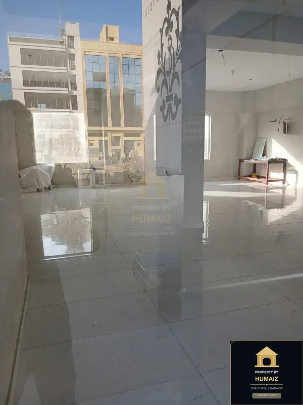 200 Sq. Yd. Commercial Building (Basement, Unit 2) on Al-Murtaza Commercial For Sale in DHA Phase 8 Karachi — Property by Humaiz Architectural Asset