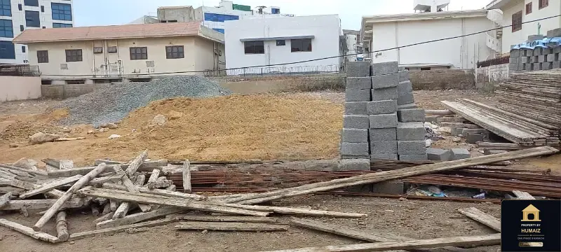 500 Sq. Yd. Residential Plot (Corner, Parcel 1) in Khayaban-e-Iqbal For Sale in DHA Phase 8 Karachi — Property by Humaiz Architectural Asset