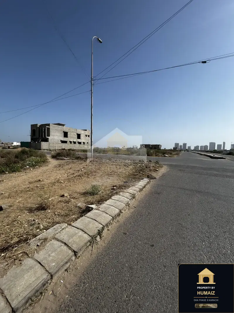 100 Sq. Yd. Residential Plot (West Open, Parcel 3) at Creek Vistas For Sale in DHA Phase 8 Karachi — Photograph 5
