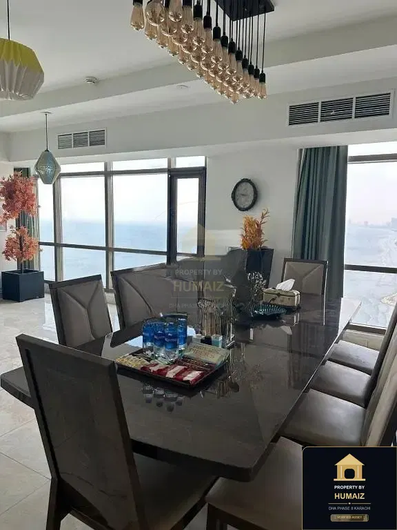 3-Bedroom Luxury Apartment (3 Bath, Suite 33) at Pearl Towers For Rent in DHA Phase 8 Karachi — Property by Humaiz Architectural Asset
