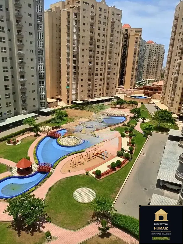 3-Bedroom Luxury Apartment (Park Facing, 4 Bath, Suite 2) at Creek Vistas For Rent in DHA Phase 8 Karachi — Photograph 4
