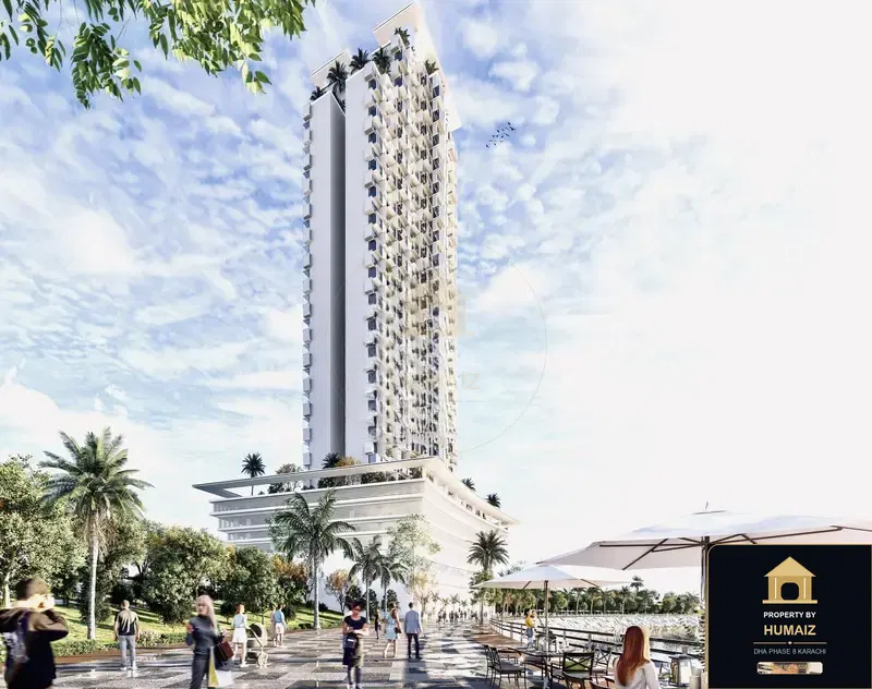 2-Bedroom Luxury Apartment (Sea Facing, 3 Bath, Suite 8) at HMR Waterfront For Sale in DHA Phase 8 Karachi — Photograph 8