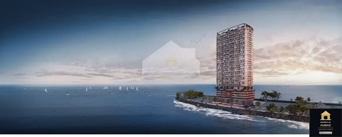 1-Bed Duplex Residence (Sea Facing, 2 Bath, Suite 2) at HMR Waterfront For Sale in DHA Phase 8 Karachi — Photograph 4