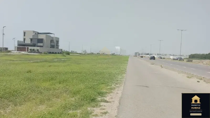 500 Sq. Yd. Residential Plot (Parcel 2) in Khayaban-e-Ghalib For Sale in DHA Phase 8 Karachi — Property by Humaiz Architectural Asset