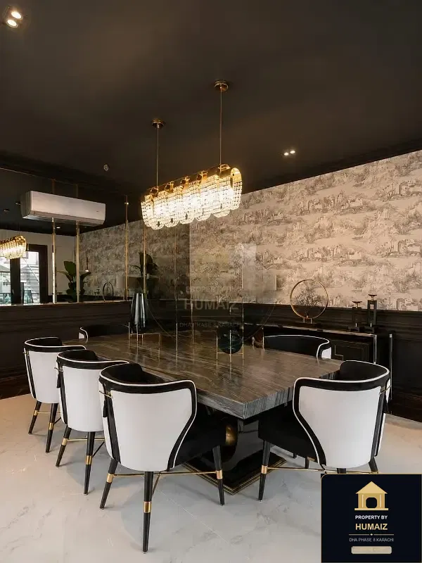 1,000 Sq. Yd. 6-Bedroom Luxury Villa (Private Pool, 6 Bath, Residence 16) in Zone A For Sale in DHA Phase 8 Karachi — Property by Humaiz Architectural Asset