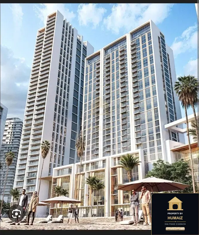 1-Bedroom Luxury Apartment (Sea Facing, 2 Bath, Suite 42) at HMR Waterfront For Sale in DHA Phase 8 Karachi — Photograph 8
