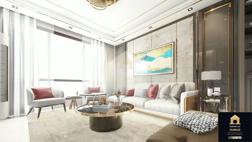 2-Bedroom Luxury Apartment (2 Bath, Suite 104) at HMR Waterfront For Sale in DHA Phase 8 Karachi — Photograph 6