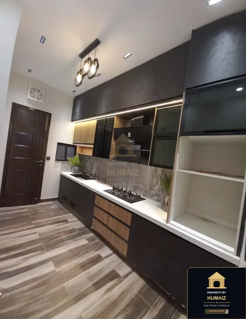 100 Sq. Yd. 4-Bedroom Luxury Villa (Basement, 5 Bath, Residence 2) in Zone B For Sale in DHA Phase 8 Karachi — Property by Humaiz Architectural Asset