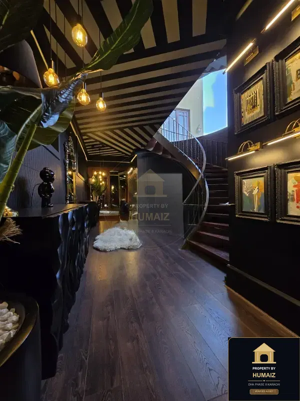 1,000 Sq. Yd. 6-Bedroom Luxury Villa (West Open, 7 Bath, Residence 2) in Khayaban-e-Tipu Sultan For Sale in DHA Phase 8 Karachi — Photograph 13
