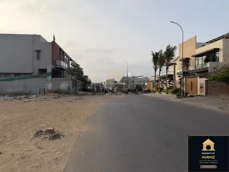 500 Sq. Yd. Residential Plot (West Open, Parcel 6) in Khayaban-e-Iqbal For Sale in DHA Phase 8 Karachi — Photograph 3