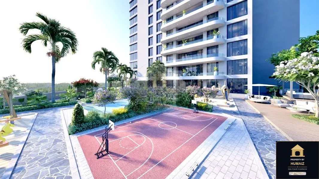 2-Bedroom Luxury Apartment (Private Pool, 3 Bath, Suite 9) at HMR Waterfront For Sale in DHA Phase 8 Karachi — Photograph 7