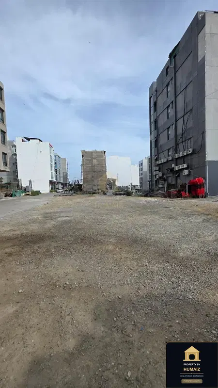 400 Sq. Yd. Commercial Plot (Parcel 6) on Al-Murtaza Commercial For Sale in DHA Phase 8 Karachi — Property by Humaiz Architectural Asset