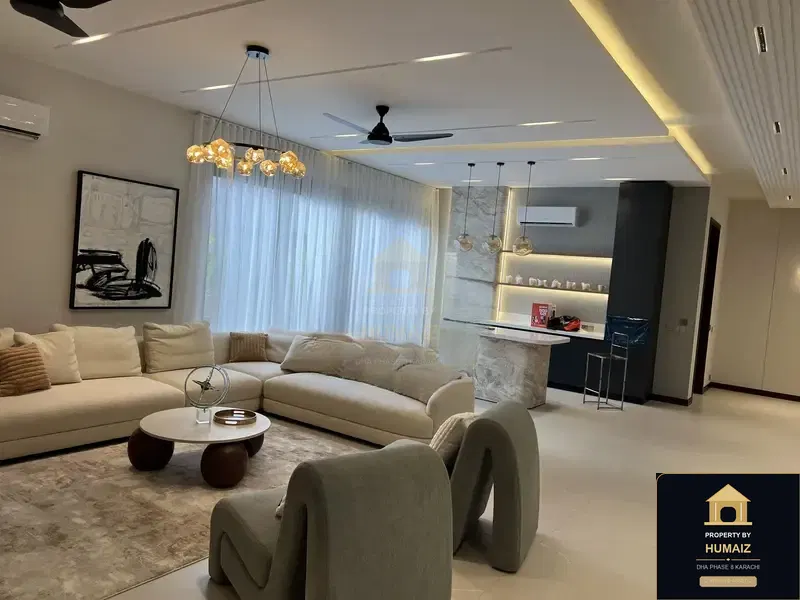 1,000 Sq. Yd. 7-Bedroom Luxury Villa (West Open, Residence 7) in DHA Phase 8 For Sale in DHA Phase 8 Karachi — Photograph 4