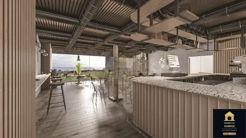 1-Bedroom Luxury Apartment (Sea Facing, 2 Bath, Suite 22) at HMR Waterfront For Sale in DHA Phase 8 Karachi — Photograph 17