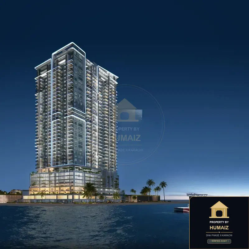 2-Bedroom Luxury Apartment (Sea Facing, 2 Bath, Suite 76) at HMR Waterfront For Sale in DHA Phase 8 Karachi — Photograph 2