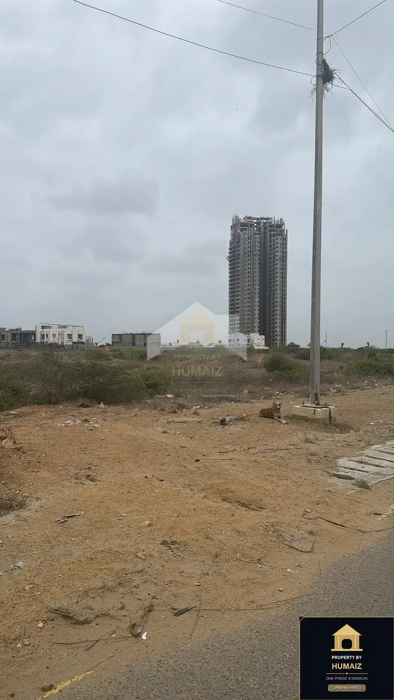 500 Sq. Yd. Residential Plot (West Open, Parcel 113) in DHA Phase 8 For Sale in DHA Phase 8 Karachi — Property by Humaiz Architectural Asset