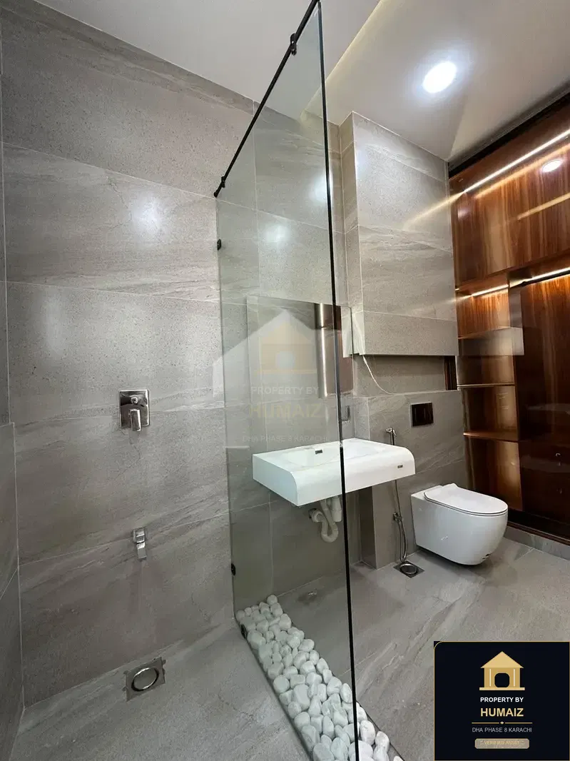 1,000 Sq. Yd. 5-Bedroom Luxury Villa (West Open, 6 Bath, Residence 1) in Zone A For Sale in DHA Phase 8 Karachi — Photograph 14