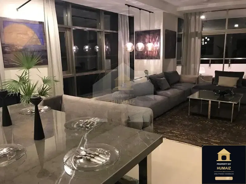 4-Bedroom Luxury Apartment (Sea Facing, 4 Bath, Suite 1) at Coral Towers For Sale in DHA Phase 8 Karachi — Property by Humaiz Architectural Asset