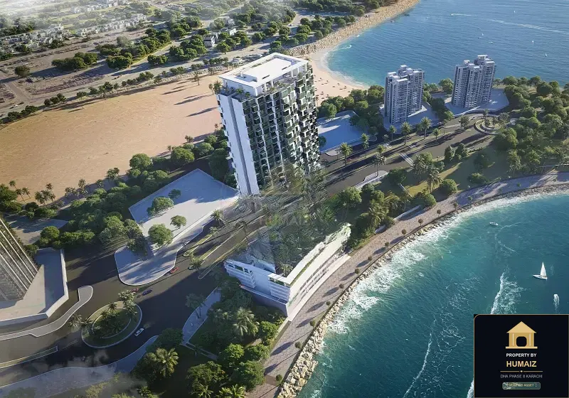 2-Bedroom Luxury Apartment (Sea Facing, 2 Bath, Suite 2) at Tower A For Sale in DHA Phase 8 Karachi — Photograph 22