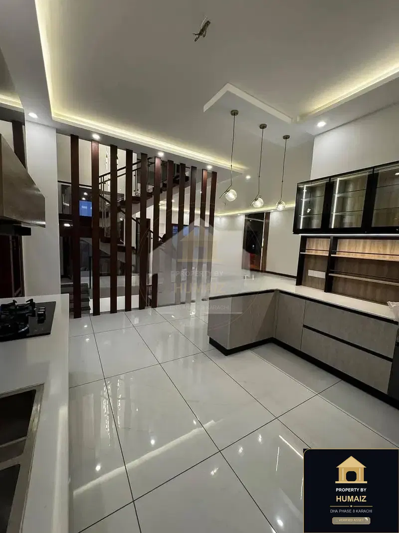 300 Sq. Yd. 5-Bedroom Luxury Villa (Basement, 5 Bath, Residence 2) in DHA Phase 8 For Sale in DHA Phase 8 Karachi — Property by Humaiz Architectural Asset