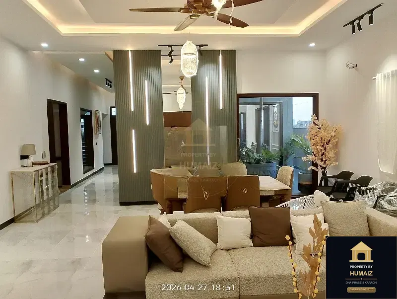 500 Sq. Yd. 6-Bedroom Luxury Villa (Private Pool, 6 Bath, Residence 18) in DHA Phase 8 For Sale in DHA Phase 8 Karachi — Photograph 4