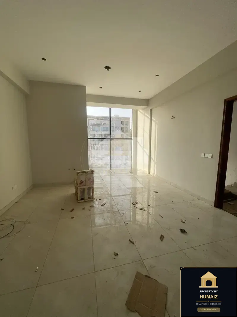 117 Sq. Yd. Corporate Office Space (Brand New, Unit 4) in Khayaban-e-Shaheen For Rent in DHA Phase 8 Karachi — Property by Humaiz Architectural Asset