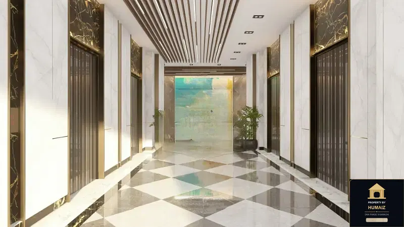 2-Bedroom Luxury Apartment (2 Bath, Suite 90) at HMR Waterfront For Sale in DHA Phase 8 Karachi — Photograph 6