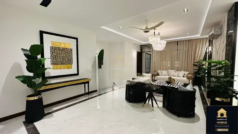 1,000 Sq. Yd. 6-Bedroom Luxury Villa (Basement, 7 Bath, Residence 5) in Zone A For Sale in DHA Phase 8 Karachi — Photograph 37
