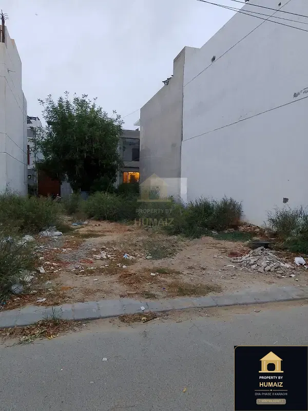 120 Sq. Yd. Residential Plot (West Open, Parcel 6) in Khayaban-e-Iqbal For Sale in DHA Phase 8 Karachi — Photograph 2